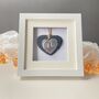 Personalised Silver Heart 25th Wedding Anniversary Gift, thumbnail 2 of 8