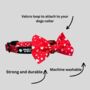 Red Heart Dog Bow Tie, thumbnail 2 of 3