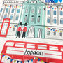 London Buildings Print, thumbnail 4 of 5