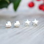 Hearts And Stars Sterling Silver Earring Set, thumbnail 1 of 4