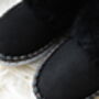 Men's Sheepskin Moccasin Slippers, thumbnail 3 of 7