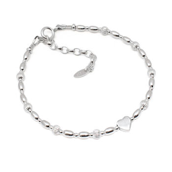 Mimi Heart Bracelet, 925 Sterling Silver, 2 of 4