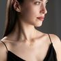Sterling Silver Lotus Flower Necklace, thumbnail 7 of 10