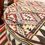 Tribal Design Bohemian Footstool Pouffe, thumbnail 5 of 7