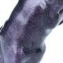 Sitting French Bulldog Figurine, Purple Sparkle Finish, thumbnail 8 of 8