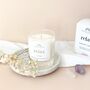 Relax Lavender Scented Luxury Soy Wax Candle Gift, thumbnail 3 of 3