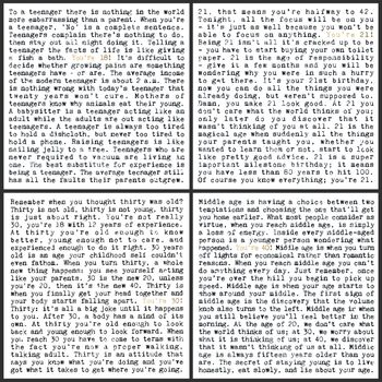 Milestone Birthday Boxed Mini Fold Out Card With Chocolate, 4 of 9