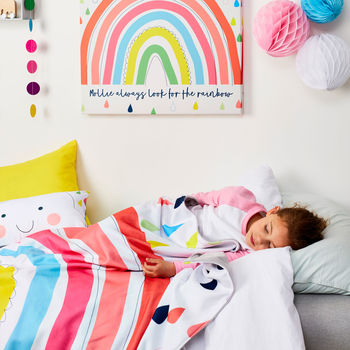 Children's Rainbow Personalised Blanket, 5 of 5