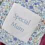 Special Mum Cushion Duck Egg Blue, thumbnail 5 of 5