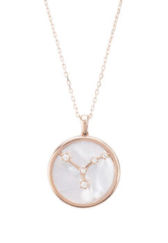Zodiac Mother Of Pearl Star Constellation Necklace, 12 of 12