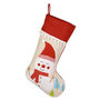 Personalised Snowman Children's Christmas Stocking, thumbnail 2 of 6