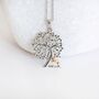 Sterling Silver Tree Of Life Necklace, thumbnail 5 of 12