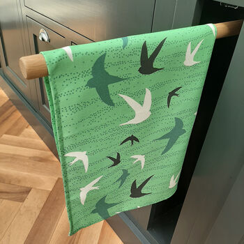 Sky Green Tea Towel, 4 of 7