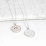 Personalised 18th / 21st Birthday 20p Initial Necklace, thumbnail 2 of 7