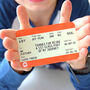 Personalised 'Thank You Teacher' Train Ticket Keepsake, thumbnail 1 of 6