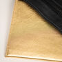 Disabled Blue Badge Parking Permit Wallet In Tiger Gold Lurex, thumbnail 6 of 12