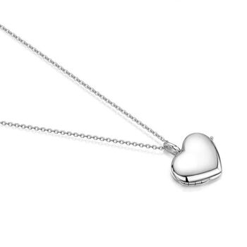 Personalised 925 Sterling Silver Little Heart Locket, 5 of 12
