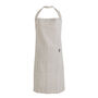 Grey Striped Cotton Apron, thumbnail 2 of 5