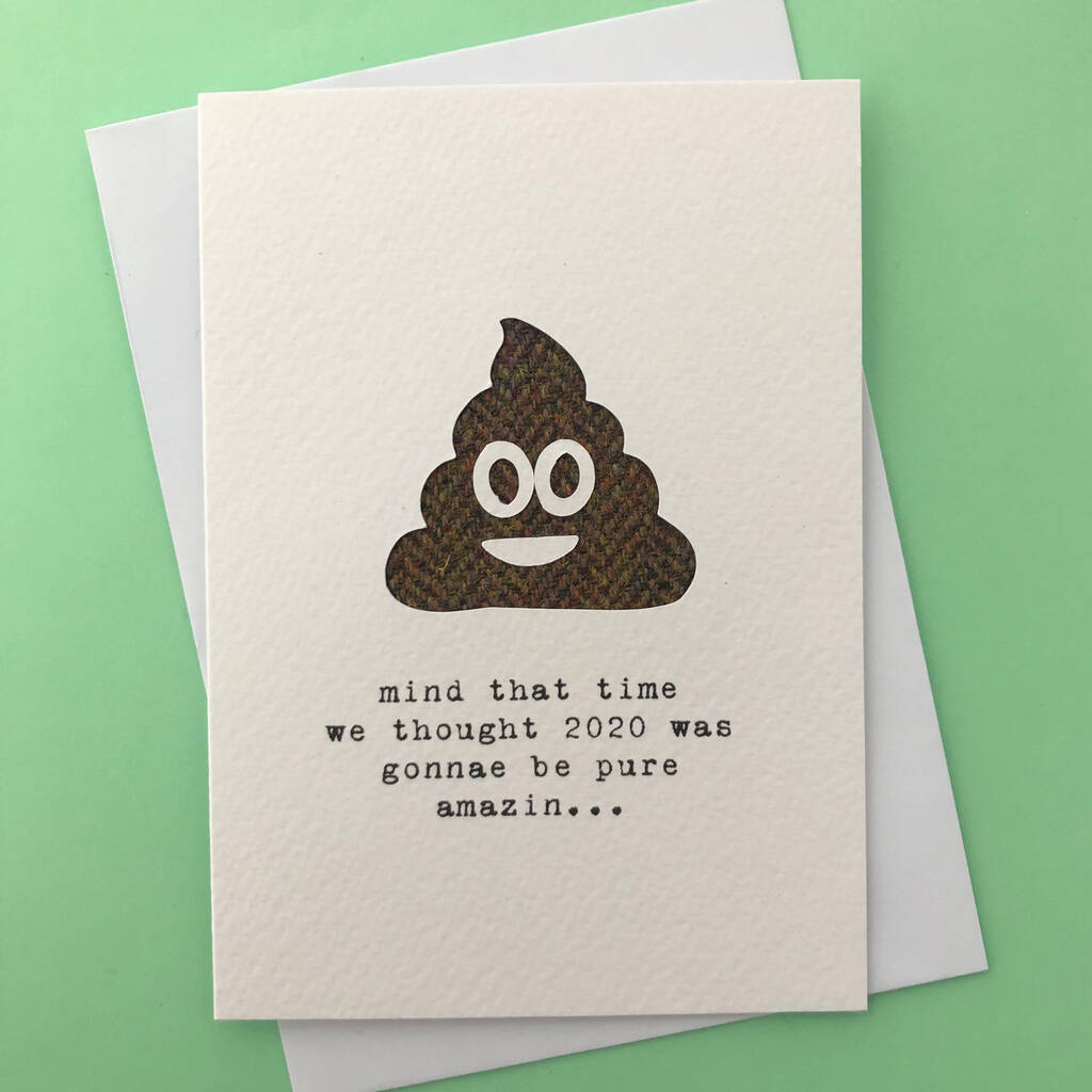 Image of 2020 Not Living Up To Expectations Funny Scottish Card