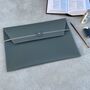 A4 Office Leather Envelope Folder, thumbnail 3 of 7