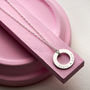 Personalised Circle Necklace, thumbnail 5 of 6