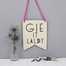 Scottish Phrase Wall Art By We Are Scamp | notonthehighstreet.com