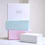 Personalised Pink Cellular Blanket And Comforter Hamper, thumbnail 12 of 12