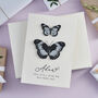 Silver Or Gold Wedding Anniversary Butterflies Card, thumbnail 1 of 5