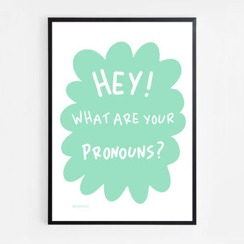 Hey! What Are Your Pronouns? Print, 5 of 8