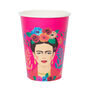 Eight Pink Frida Kahlo Party Cups, thumbnail 4 of 4