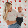 Bestie Matching Baby Or T Shirt Set, thumbnail 3 of 3