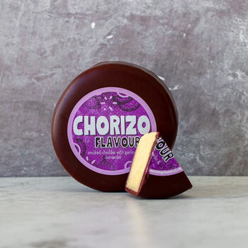 Chorizo Flavoured Cheddar Cheese Truckle 200g, 5 of 5