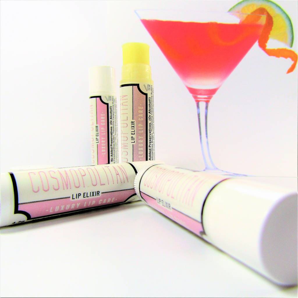 Cosmopolitan Cocktail Lip Balm By Flowery Whiff | notonthehighstreet.com