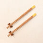 Engraved Wooden Non Slip Chopsticks With Gift Bag, thumbnail 2 of 6