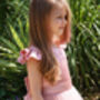 Helena In Dusty Rose ~ Luxurious Flower Girl Or Party Dress, thumbnail 3 of 9