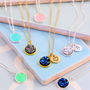 Colourful Resin Druzy Necklace, thumbnail 2 of 10