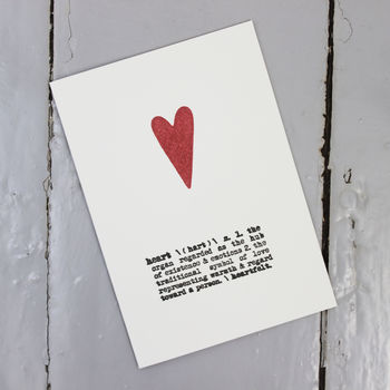 Heart Card, 2 of 6