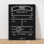 Personalised First Birthday Chalkboard, thumbnail 2 of 5