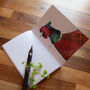 Inky Pheasant Eco Notebook, thumbnail 3 of 10