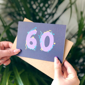 60 Birthday Card, 3 of 5