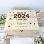 Personalised Doodle 'Class Of 2024' Leavers Memory Box, thumbnail 1 of 10