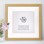 Sweet Garden Print With Verse, thumbnail 2 of 7