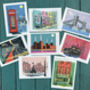 Pack Of Eight London Postcards, thumbnail 1 of 10