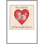 Personalised 35th Coral Wedding Anniversary Card, thumbnail 10 of 10