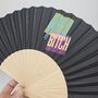 Handheld Lifes A Bitch Folding Fan, thumbnail 1 of 3