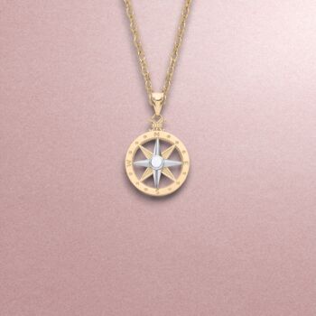 9ct Gold Compass Necklace, 2 of 10