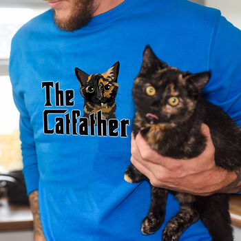 Father's Day Cat Sweater, 5 of 7