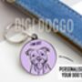 Staffordshire Bull Terrier Outline ID Tag, thumbnail 2 of 4