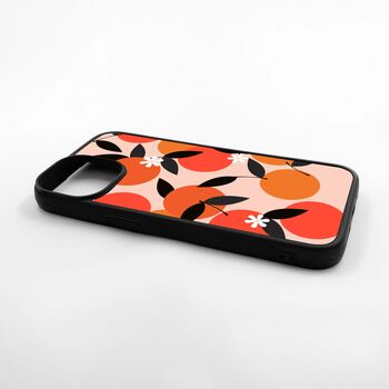 Orange Pattern Case For iPhone , Samsung And Pixel, 3 of 4