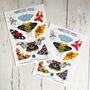 Moth Sticker Sheet, thumbnail 3 of 4